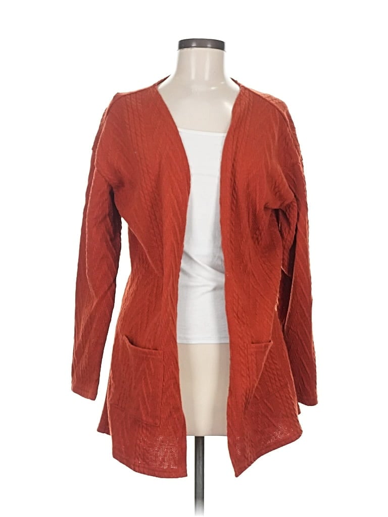 Pre-owned Merokeety Cardigan Sweater In Orange