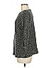 Joe Fresh 100% Acrylic Tweed Gray Black Pullover Sweater Size M - photo 5