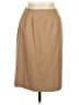 Assorted Brands 100% Wool Solid Tan Wool Skirt Size 6 - photo 1