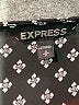 Express 100% Polyester Polka Dots Black Casual Dress Size S (petite) - photo 7