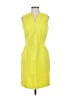J. McLaughlin Yellow Casual Dress Size 4 - photo 1