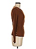 Hooked Up Brown Long Sleeve Top Size M - photo 4