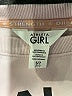 Athleta Girl Hearts Pink Pullover Sweater Size 7 - photo 3
