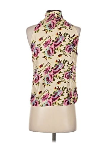 Jill Stuart Sleeveless Silk Top (view 2)