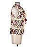 Jill Stuart 100% Silk Ivory Sleeveless Silk Top Size P (petite) - photo 4