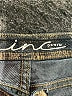 Inc Denim Tweed Gray Blue Jeans Size 4 - photo 6