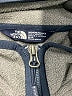 The North Face 100% Polyester Gray Track Jacket Size M - photo 6