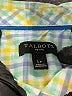 Talbots 100% Cotton Checkered-gingham Green Long Sleeve Button-Down Shirt Size L (petite) - photo 6