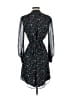 UNTUCKit 100% Polyester Print Blue Cocktail Dress Size 0 - photo 2