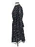 UNTUCKit 100% Polyester Print Blue Cocktail Dress Size 0 - photo 5