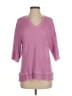 Coco + Carmen 100% Viscose Pink 3/4 Sleeve Top Size S - photo 1