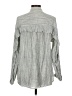 Max Studio Houndstooth Gray Long Sleeve Blouse Size M - photo 2