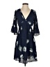 Paper Crown 100% Polyester Blue Casual Dress Size XS - photo 1