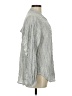 Max Studio Houndstooth Gray Long Sleeve Blouse Size M - photo 4