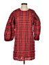 J.Crew Plaid Red Casual Dress Size S - photo 1
