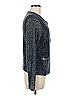 Beulah Style Metallic Solid Blue Jacket Size Med - Lg - photo 4