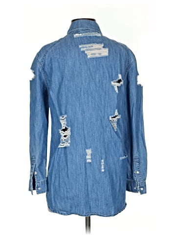 Boo Hoo Long Sleeve Button-Down Shirt (view 2)