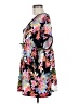 Nanette Lepore Floral White Short Sleeve T-Shirt Size M - photo 5