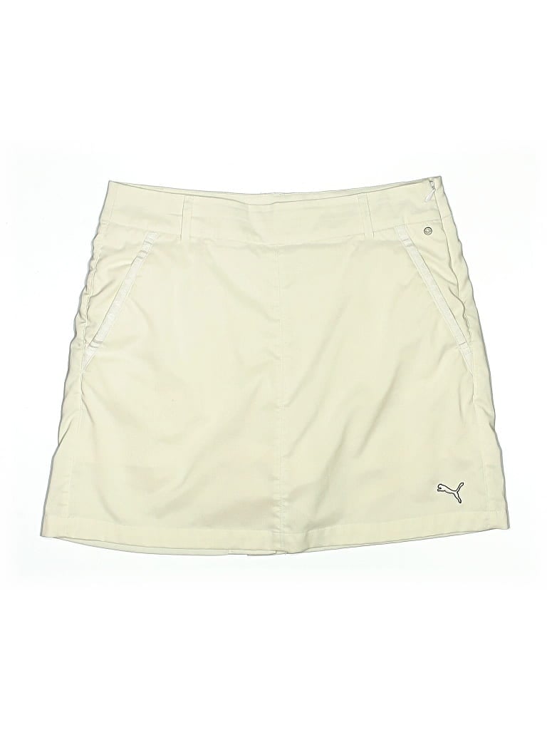 Pre-owned Puma Casual Skirt In White