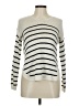 Quinn Stripes Ivory Pullover Sweater Size M - photo 1