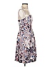 The Limited 100% Polyester Floral Gray Cocktail Dress Size 0 - photo 4