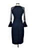 Eliza J Blue Cocktail Dress Size 4 - photo 2