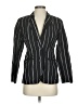 A New Day Stripes Black Blazer Size 2 - photo 1
