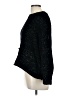 Cynthia Rowley Metallic Black Pullover Sweater Size L - photo 5