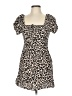 Sanctuary 100% Rayon Animal Print Tan Cocktail Dress Size 8 - photo 1