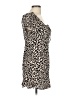 Sanctuary 100% Rayon Animal Print Tan Cocktail Dress Size 8 - photo 4