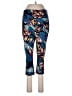 Zelos Print Blue Active Pants Size L - photo 1