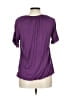 Sanctuary Purple Short Sleeve Blouse Size L - photo 2
