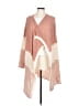 STITCHDROP 100% Polyester Pink Poncho Size L - photo 1