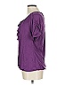 Sanctuary Purple Short Sleeve Blouse Size L - photo 5