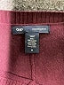 Gap Burgundy Pullover Sweater Size M - photo 7