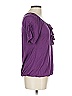 Sanctuary Purple Short Sleeve Blouse Size L - photo 4