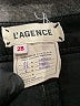 L'Agence Black Casual Pants Size 28 waist - photo 6