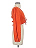 Le Lis Orange Long Sleeve Top Size S - photo 4
