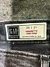Gap Chevron-herringbone Gray Jeans Size 2 - photo 7