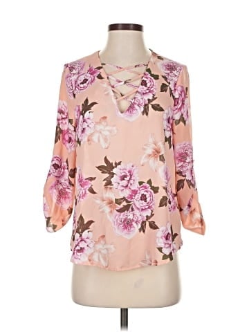 Wishful Park 3/4 Sleeve Blouse (view 1)