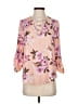 Wishful Park 100% Polyester Pink 3/4 Sleeve Blouse Size S - photo 1