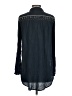 Floreat 100% Rayon Black Long Sleeve Blouse Size S - photo 2