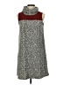 THML Animal Print Gray Casual Dress Size M - photo 1