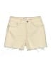 Zara Yellow Denim Shorts Size 8 - photo 1
