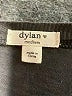 Dylan 100% Cotton Black Casual Dress Size M - photo 6