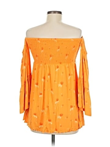 Free People 3/4 Sleeve Blouse (view 2)