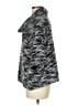 New Directions 100% Polyester Tweed Gray Poncho Size M - photo 5