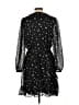 Koko + Mason 100% Polyester Stars Black Cocktail Dress Size L - photo 2