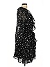 Koko + Mason 100% Polyester Stars Black Cocktail Dress Size L - photo 4