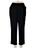 Maggie Barnes Solid Black Casual Pants Size 18WP - photo 1